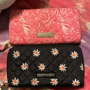 Black and pink wallets from Simply Southern